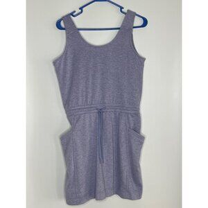 Title Nine‎ Bonfire Sleeveless Elastic Drawstring Waist Dress Purple Size Small